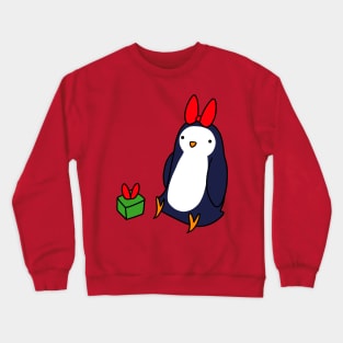 Christmas Gift Penguin Crewneck Sweatshirt